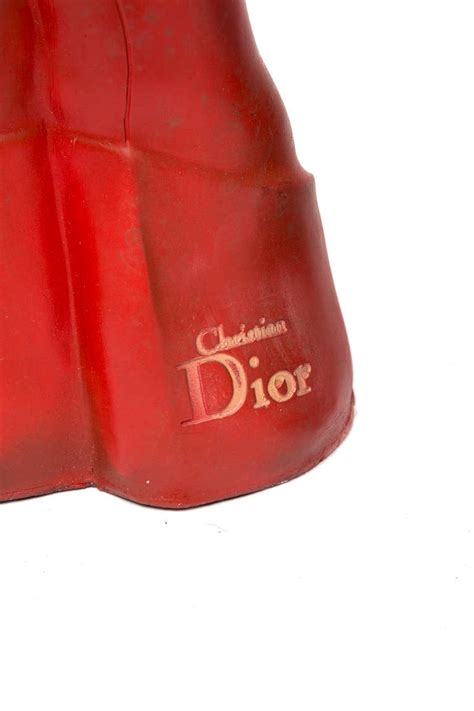 red dior hat|vintage Dior hat.